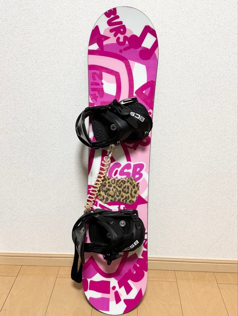【即乗りOK・98cm】CSB スノーボード ビンディング付き キッズ用