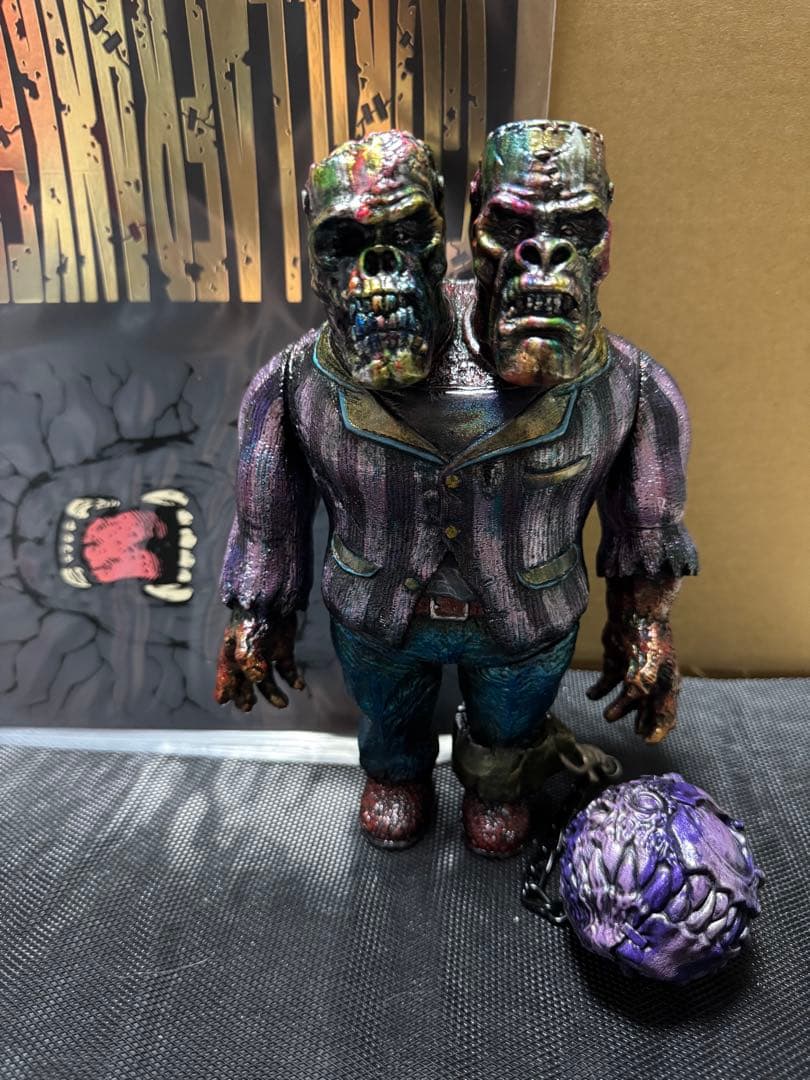 j*n様 もうこやま　ゴリラフランケン　ソフビ