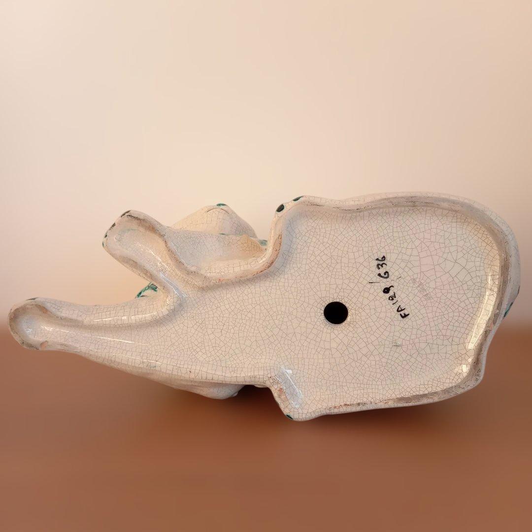 イタリア陶器　Alvino Bagni　ミッドセンチュリーデザイン