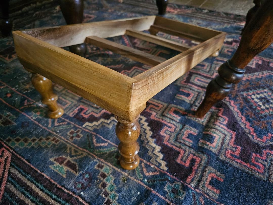 オルネコ　カスタムくるみの爪とぎ　フレンチポリッシュ　アンティーク