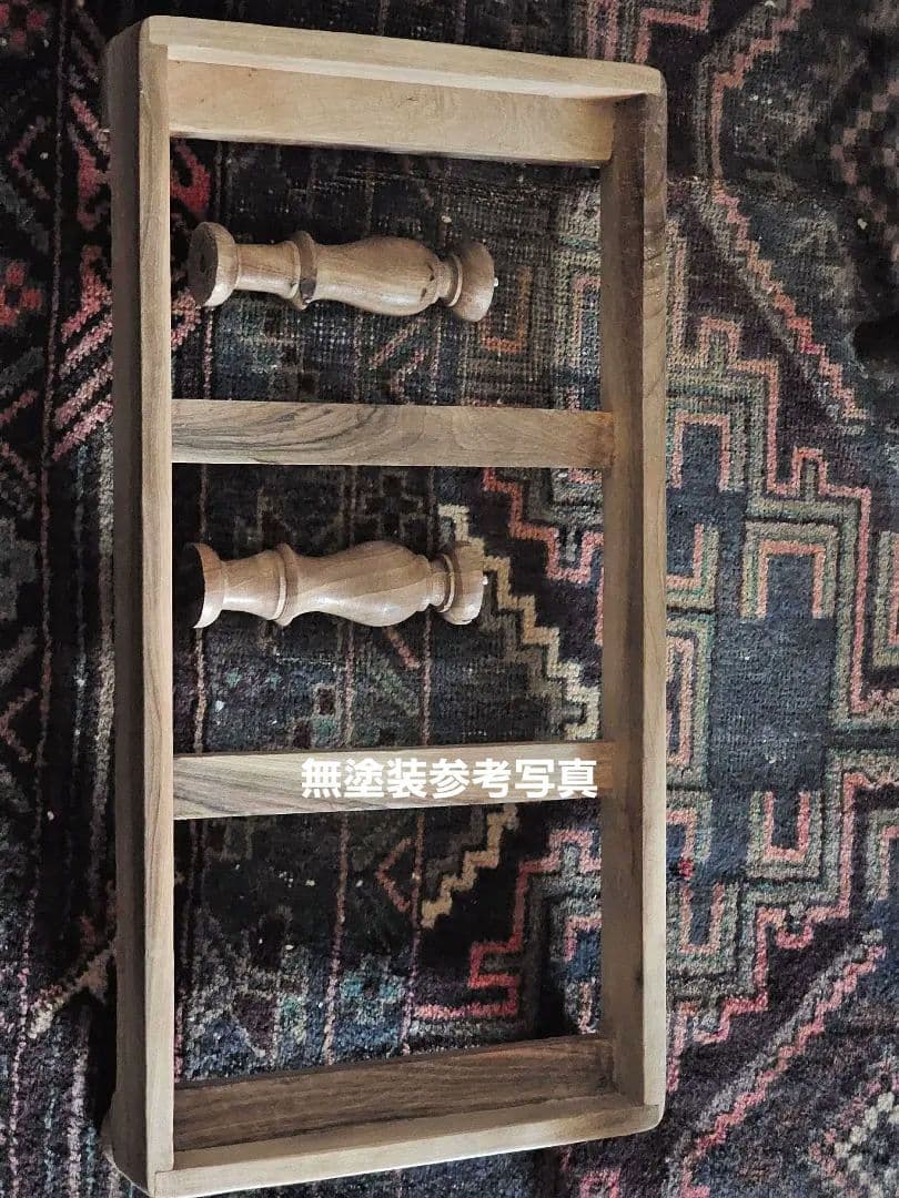 オルネコ　カスタムくるみの爪とぎ　フレンチポリッシュ　アンティーク