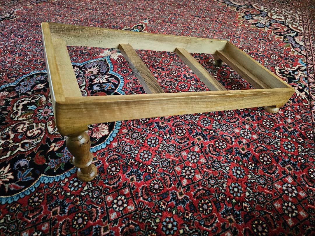 オルネコ　カスタムくるみの爪とぎ　フレンチポリッシュ　アンティーク