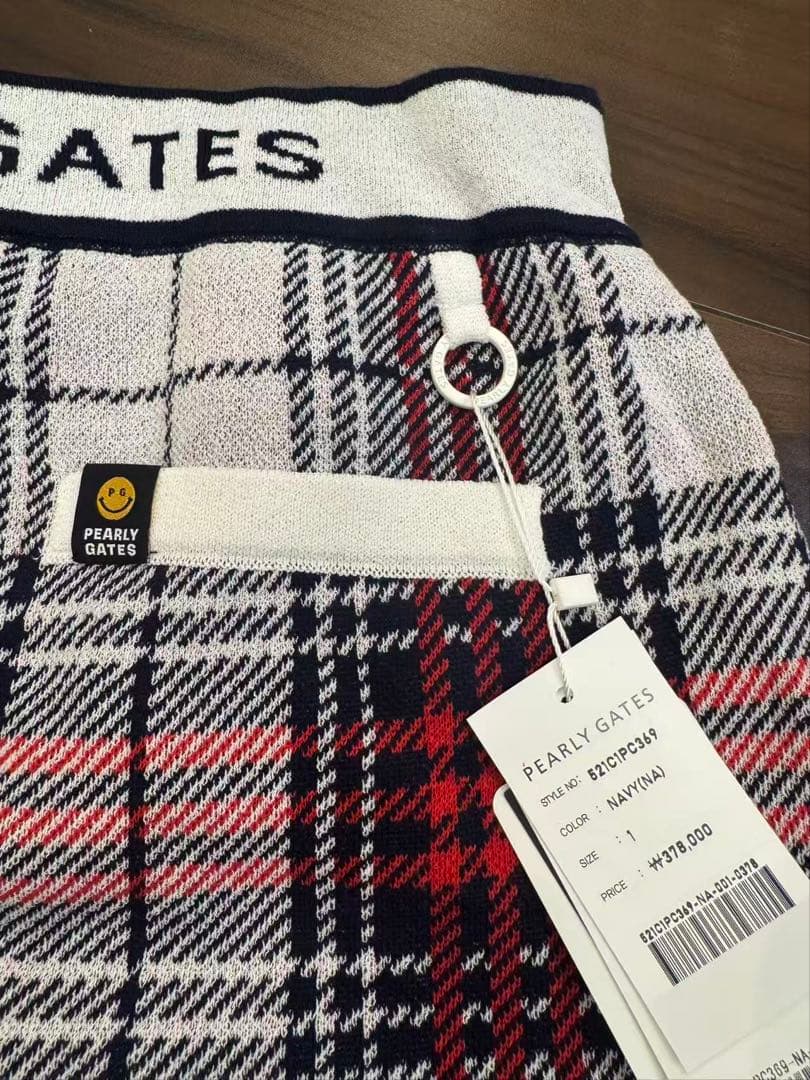 PEARLY GATES チェック柄 セットアップ