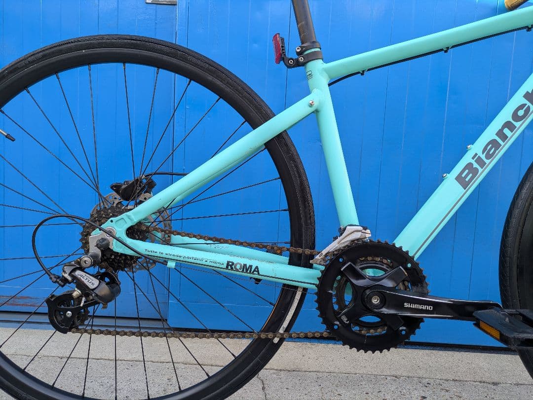 Bianchi ROMA ディスク　クロスバイク 430㎜ 名古屋配送無料
