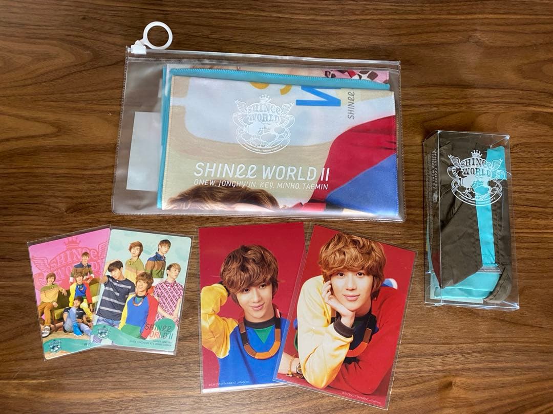 SHINee WORLD Ⅱ  テミン　生写真　トレカ　スローガン　エコバッグ