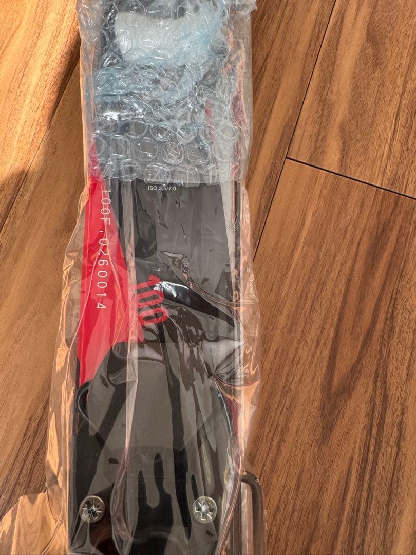 ジュニア　スキー板　100㎝ SWALLOW LOOKビンディング　セット