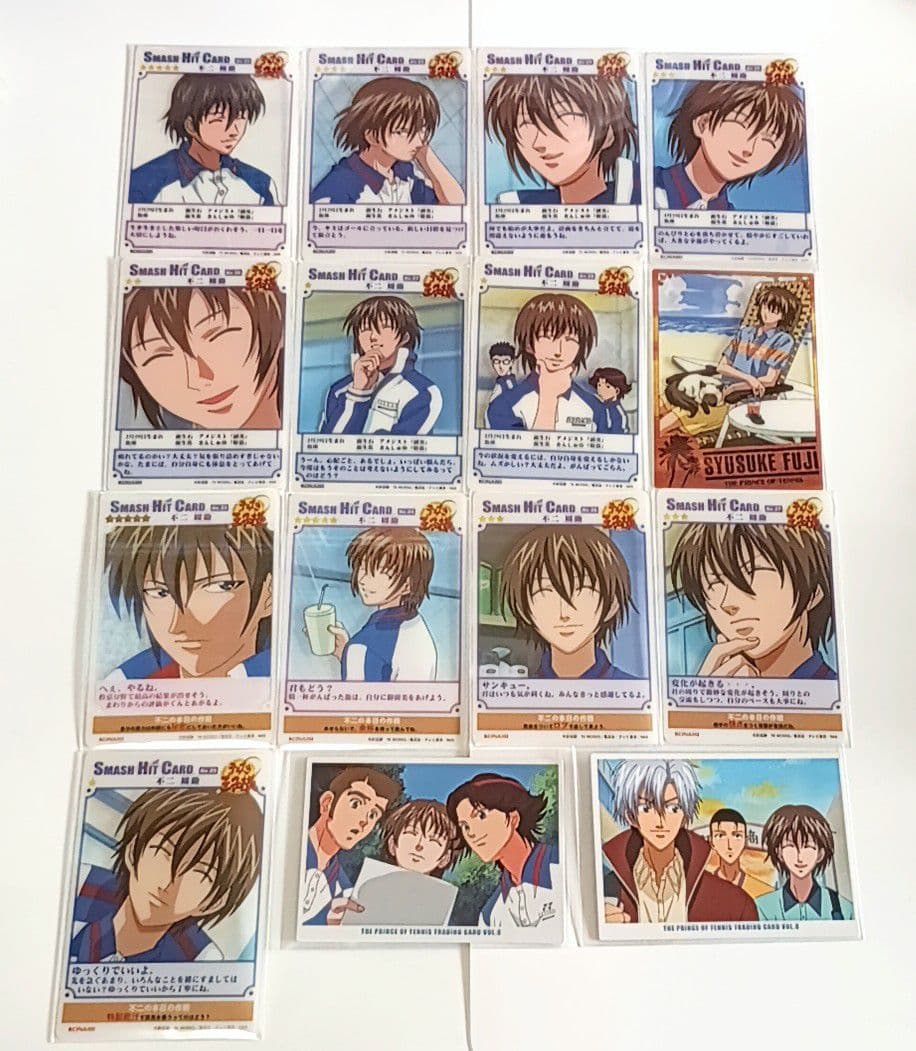 33,テニスの王子様　スマッシュヒットカード　不二周助　15枚