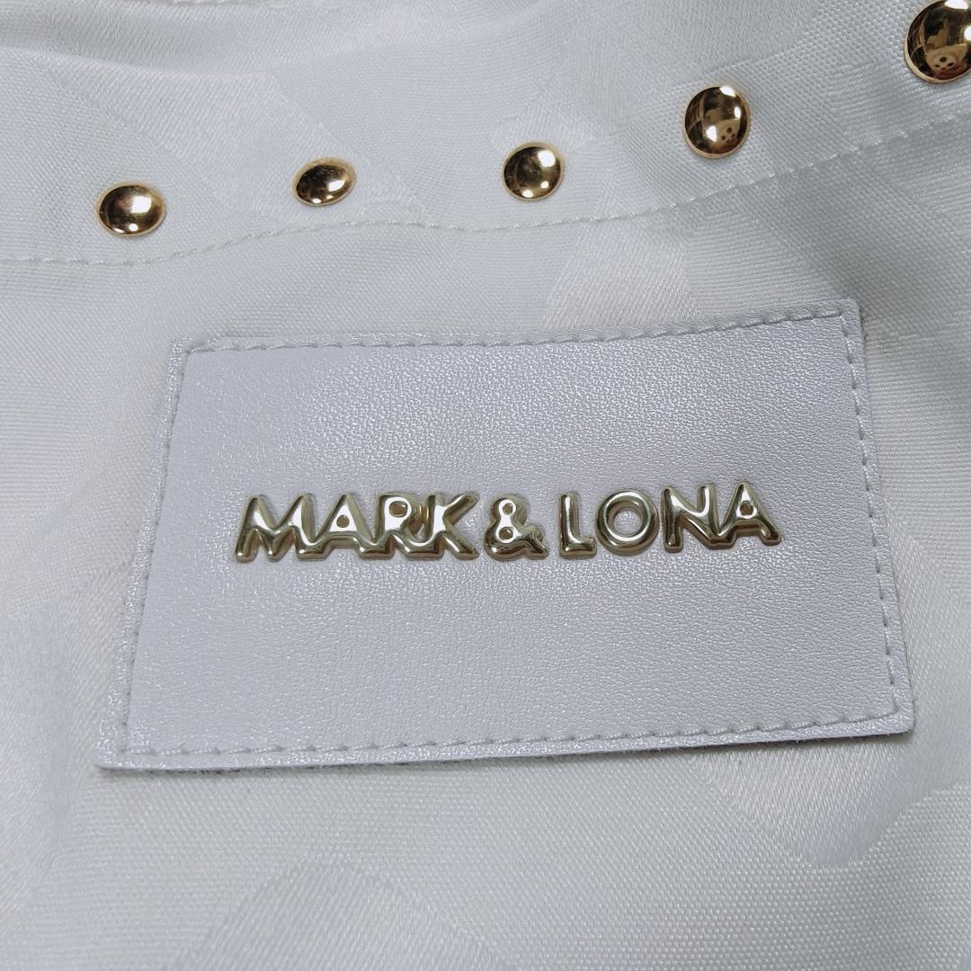 未使用 MARK&LONA ゴルフ スカート ホワイト カモ 38 M