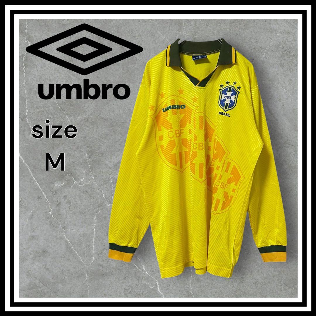 【UMBRO/アンブロ】 90s ブラジル代表 ロマーリオ #11 ユニフォーム