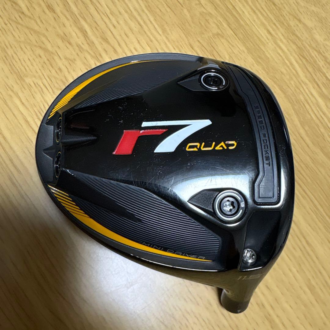 週末値下げTaylorMade ｒ7 QUAD ミニドライバー 11.5