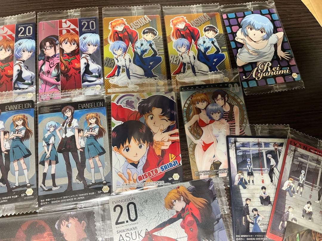 【最安値】新世紀エヴァンゲリオン ウエハース カード180枚以上