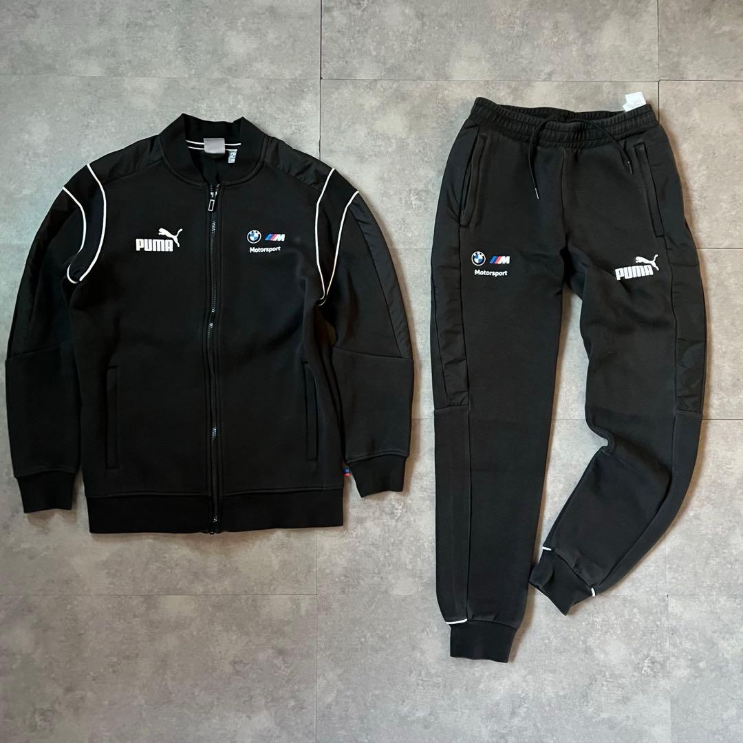 【大人気‼️】PUMA× ジャージ セットアップ　黒