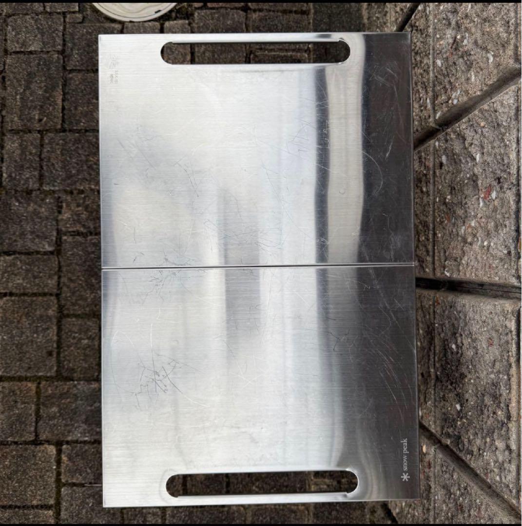 スノーピーク　TAKIBI my テーブル ステンレストレー1ユニット付き