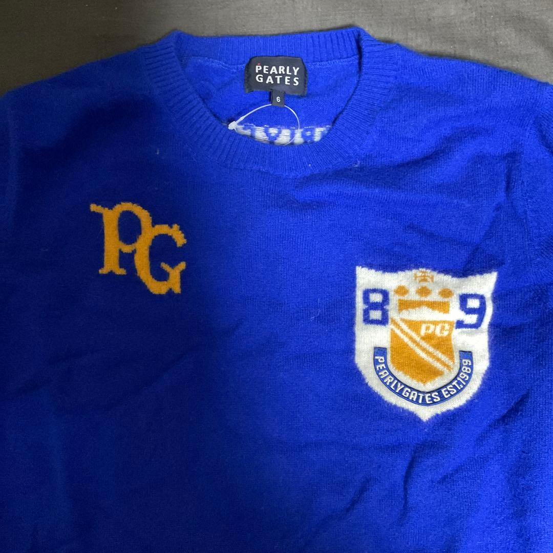 パーリーゲイツカシミヤ100%入りゴルフセーター