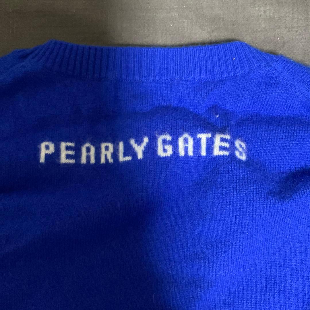 パーリーゲイツカシミヤ100%入りゴルフセーター