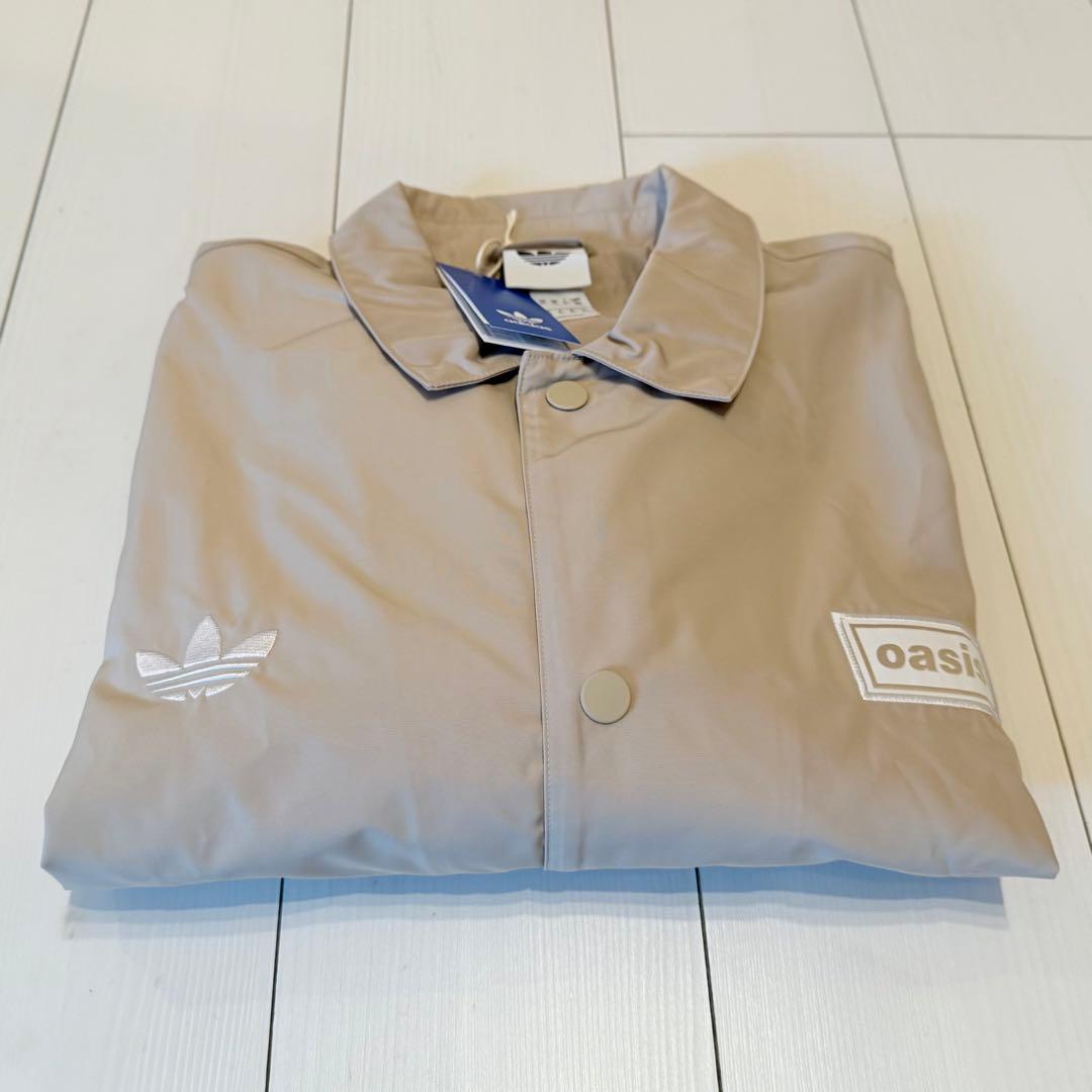 〓新品〓 Live '25 Adidas Coach Jacket Stone