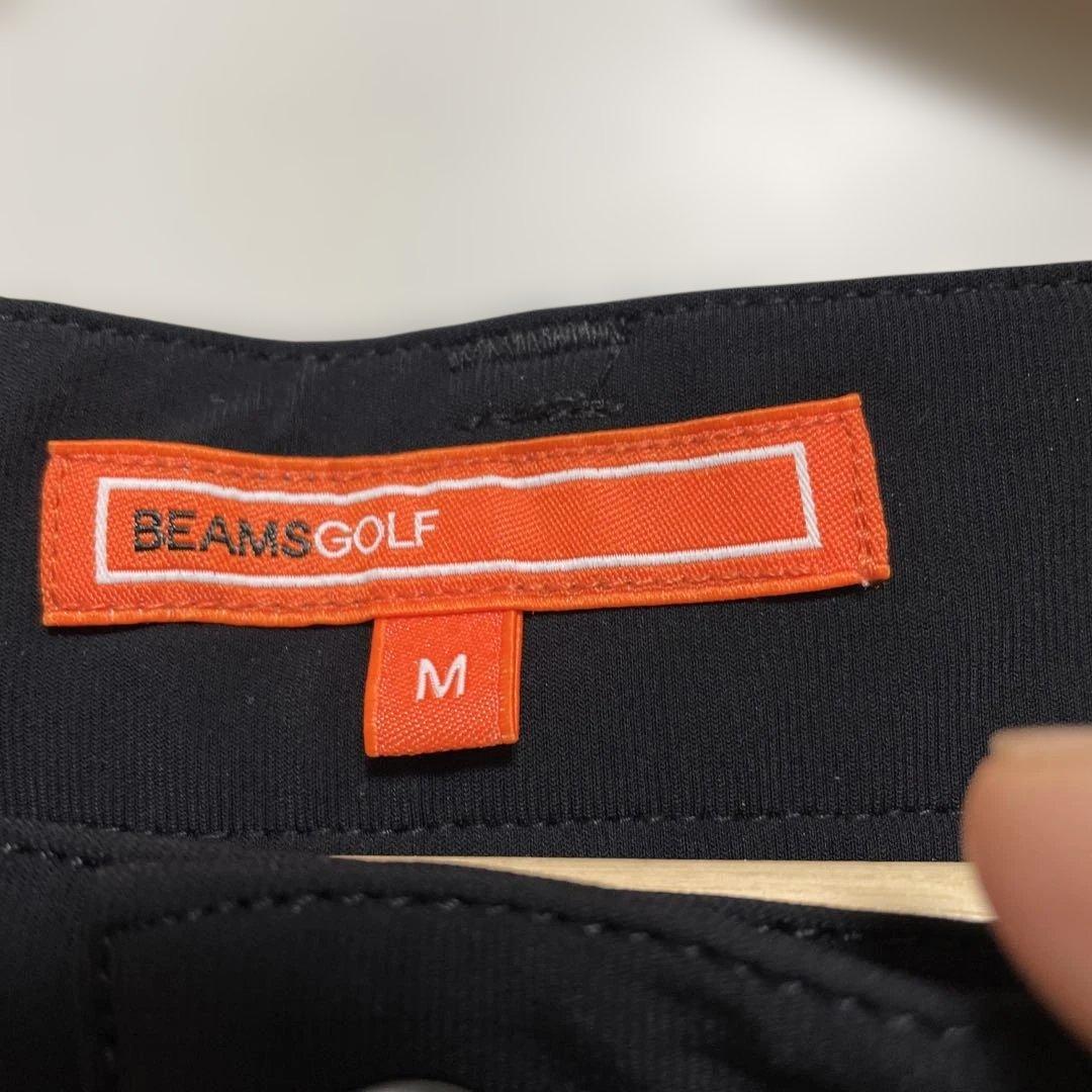 ビームスゴルフ　ジョガーパンツ　オレンジレーベルMサイズ　ブラック