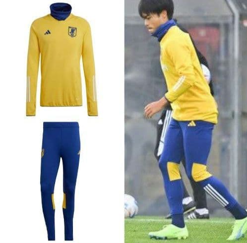 新品未使用　サッカー　日本代表トレーニングウェア　上下セットアップ Mサイズ