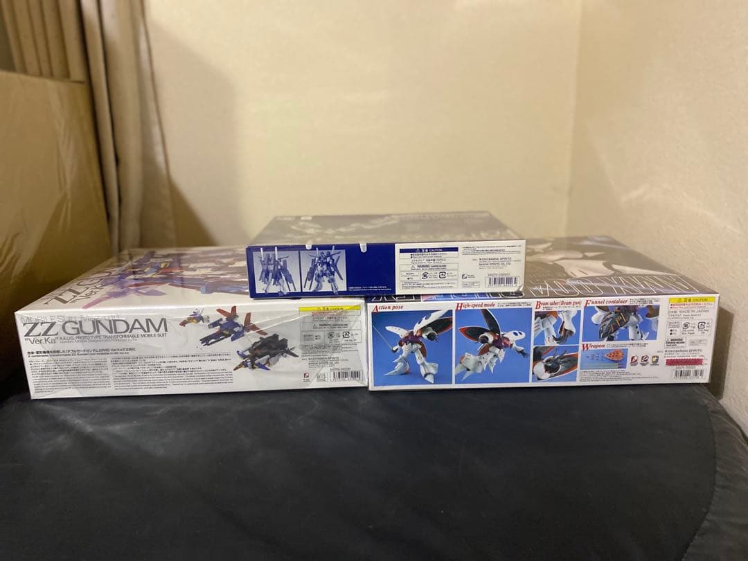 ふ*ん様 ZZ GUNDAM Ver.Ka &拡張キット セット、MG キュベレ