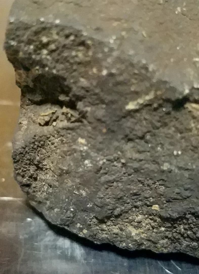 骨董品　鉱物　天然石　花岡鉱山産 黒鉱鉱石