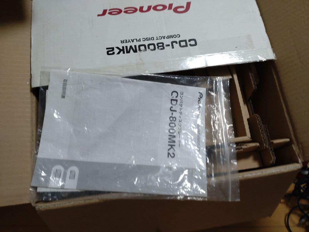 Pioneer CDJ-800mk2 　動作確認済み　元箱あり　美品