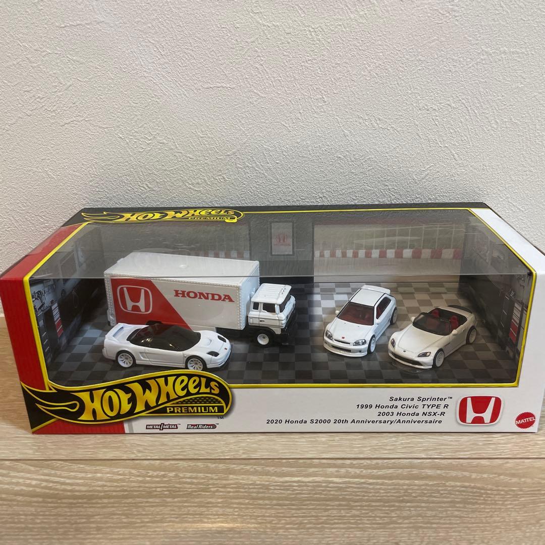 ミニカー Hot Wheels Honda 4-Car Set