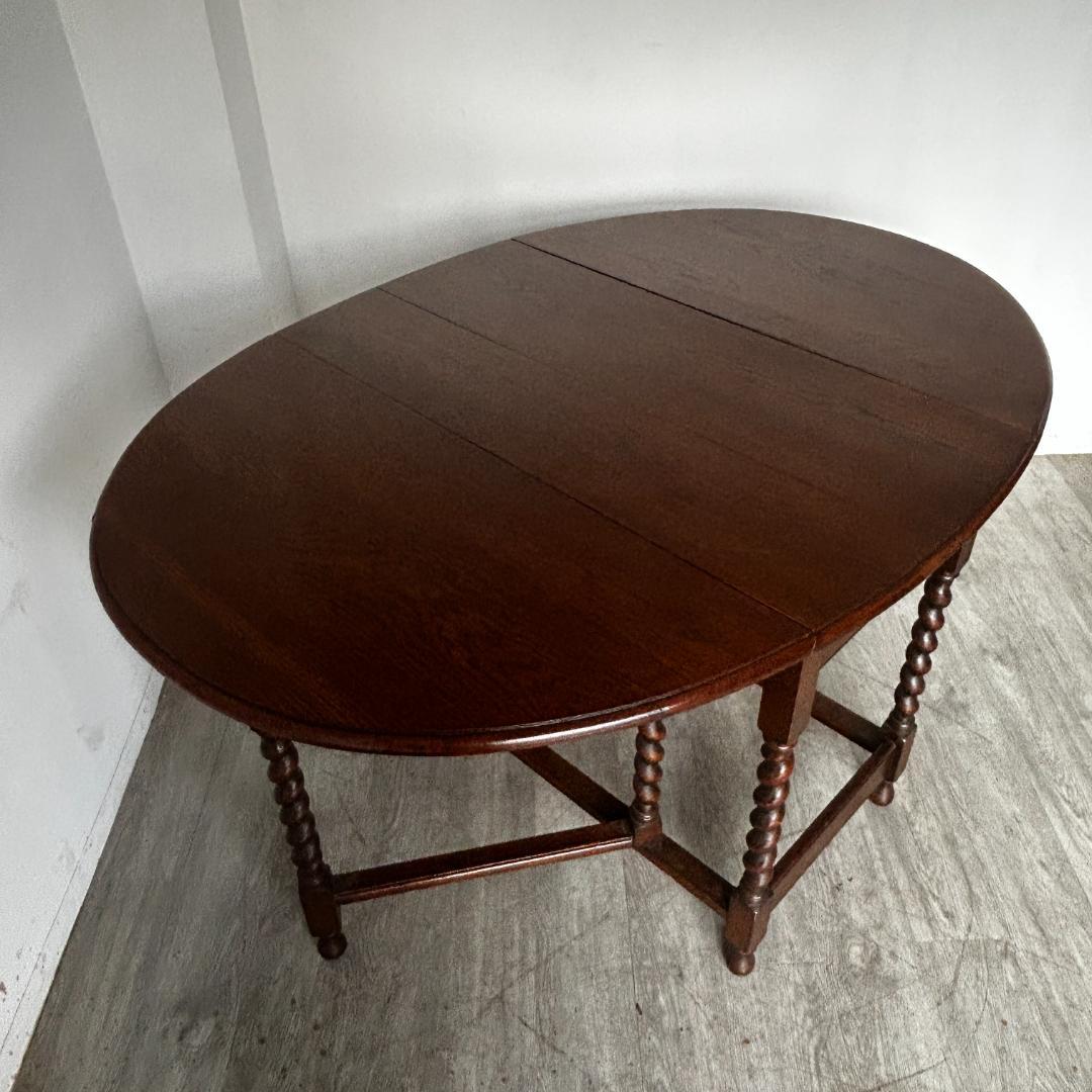 イギリス アンティーク家具 ゲートレッグテーブル 1930年頃 930A