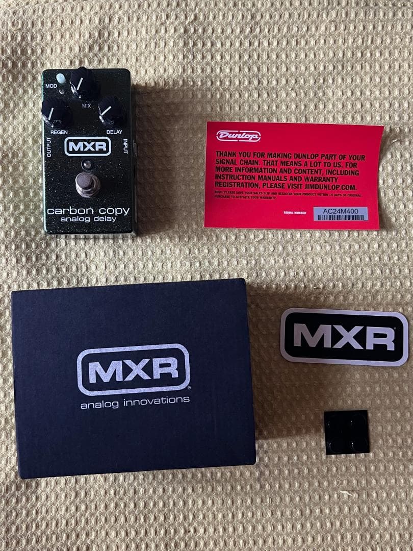 ギター MXR M169 Carbon Copy analog delay