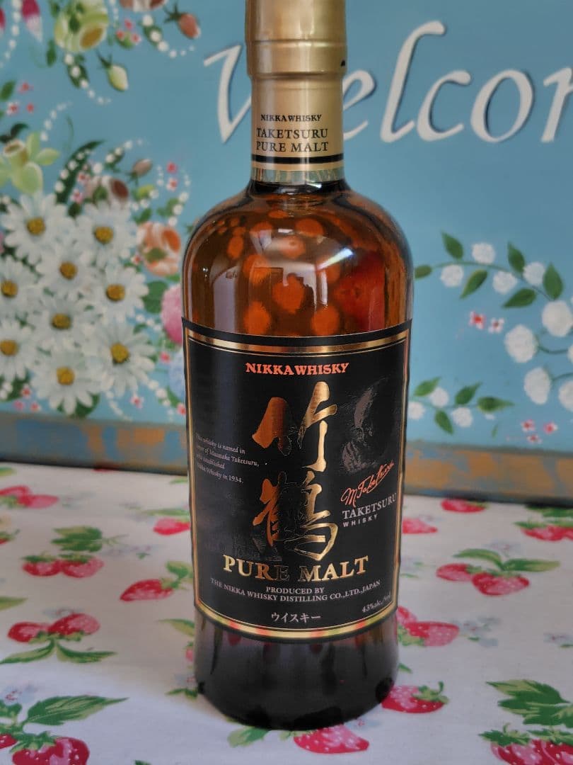 竹鶴　旧ラベル　ピュアモルト　ウイスキー　700ml　終売品　箱無し