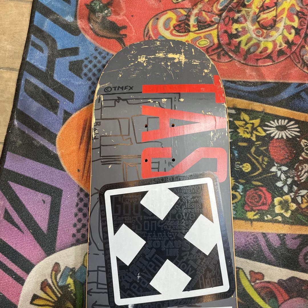 エッチストリート　h-street スケートボードデッキ グレー訳あり