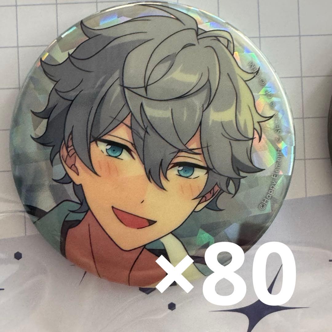 プロセカ あんスタ コラボ ホログラム缶バッジセット B 瀬名泉 80点