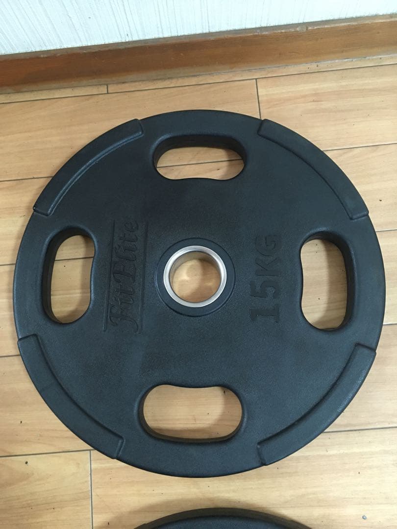 FitEliteオリンピックプレートセット 計67.5Kg 穴径50ｍｍ