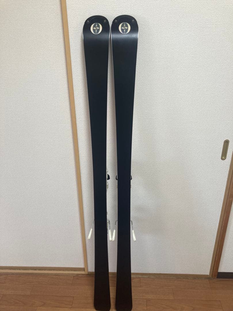 KEO'S KS-CX スキー 板 赤黒 ビンディング付き