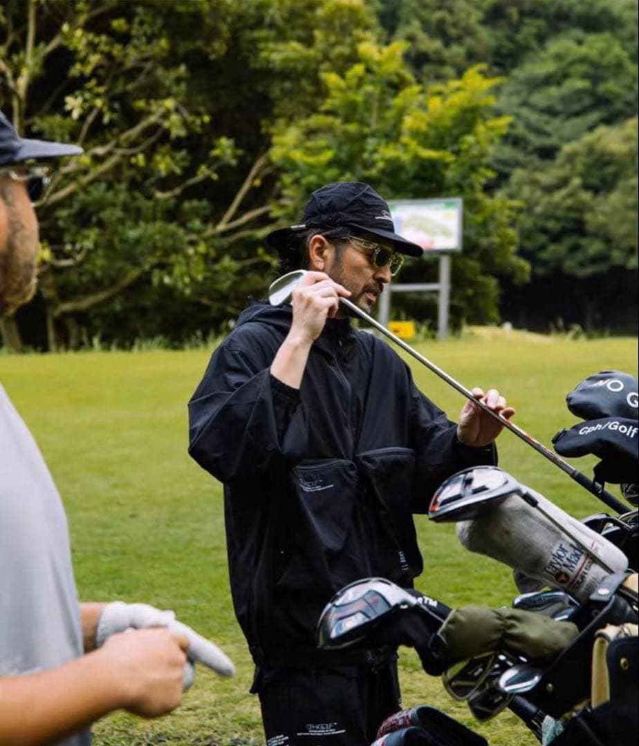 CPH /Golf フード付きナイロンジャケット Lサイズ