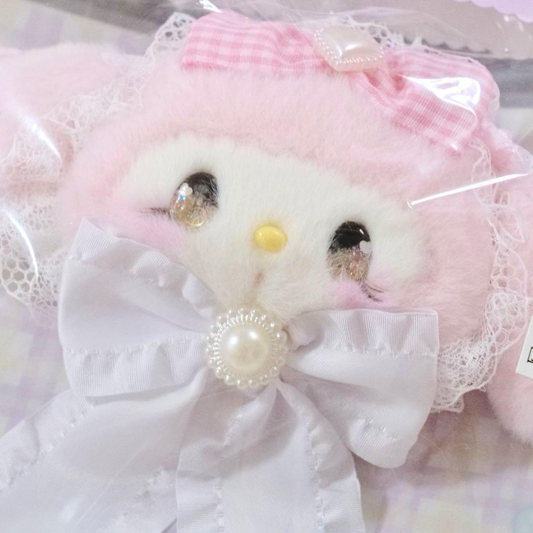 新品未開封 プリィム サンリオ 伊勢丹コラボ お顔クリップ ぬいぐるみ マイメロ