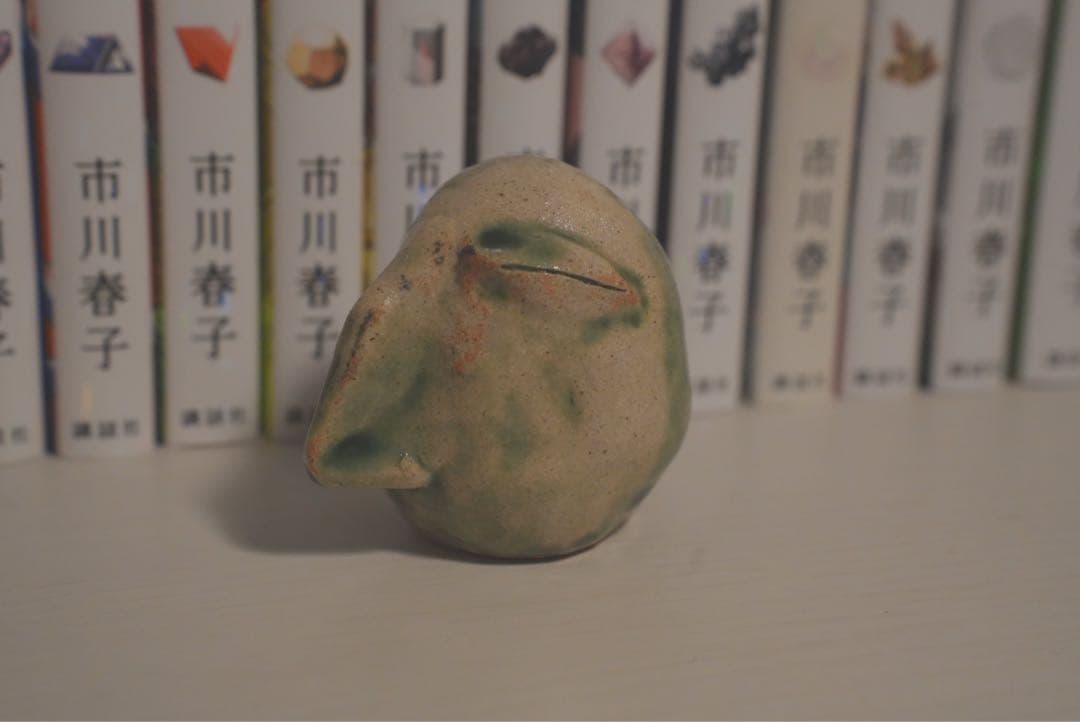 ベヘリット 緑 焼き物