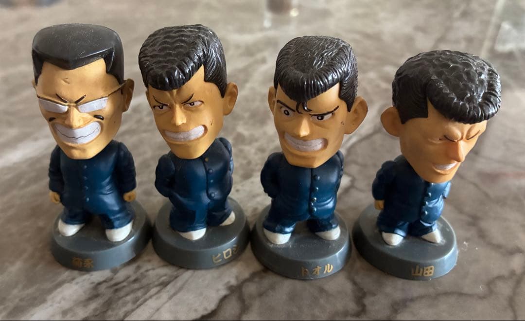 ビーバップハイスクール　首振りマスコット　4体セット　【激レア】