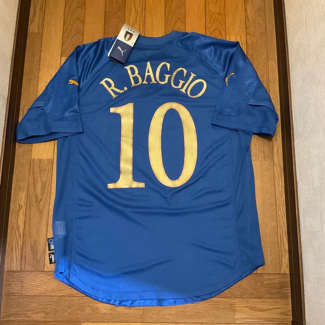 R. BAGGIO 10番 Puma Azzuri Shirt