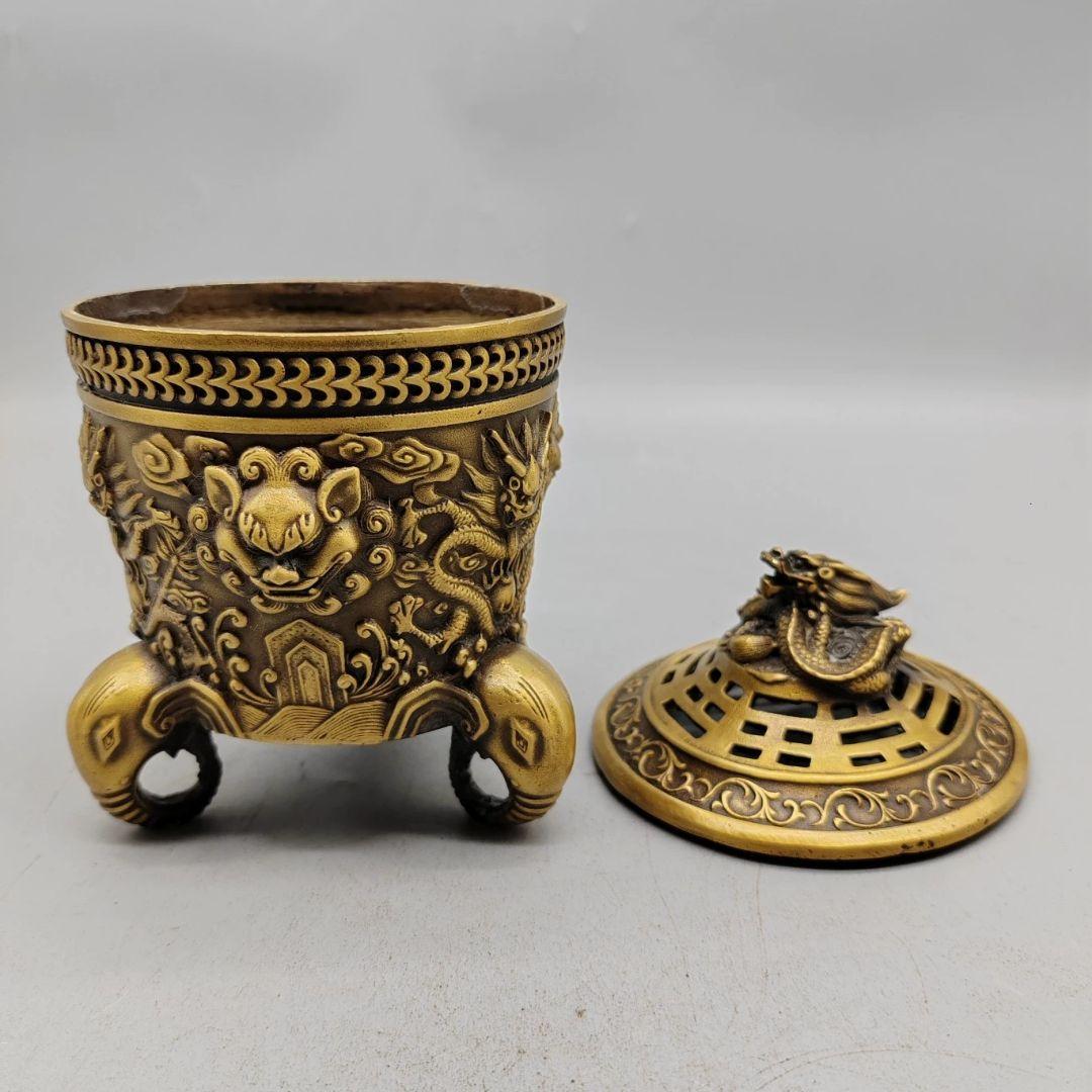 銅製 香炉 香道具 茶道具 装飾品 工芸品 置物