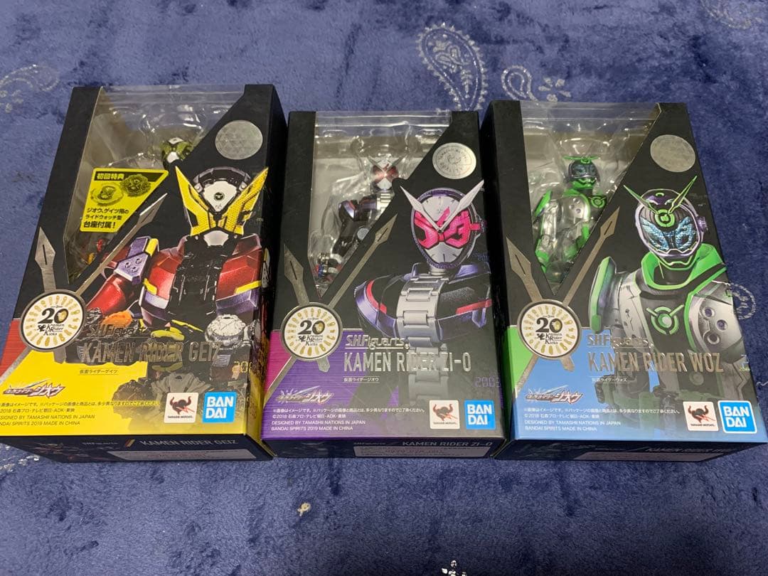【新品未開封】S.H.Figuarts 仮面ライダージオウ　3体セット