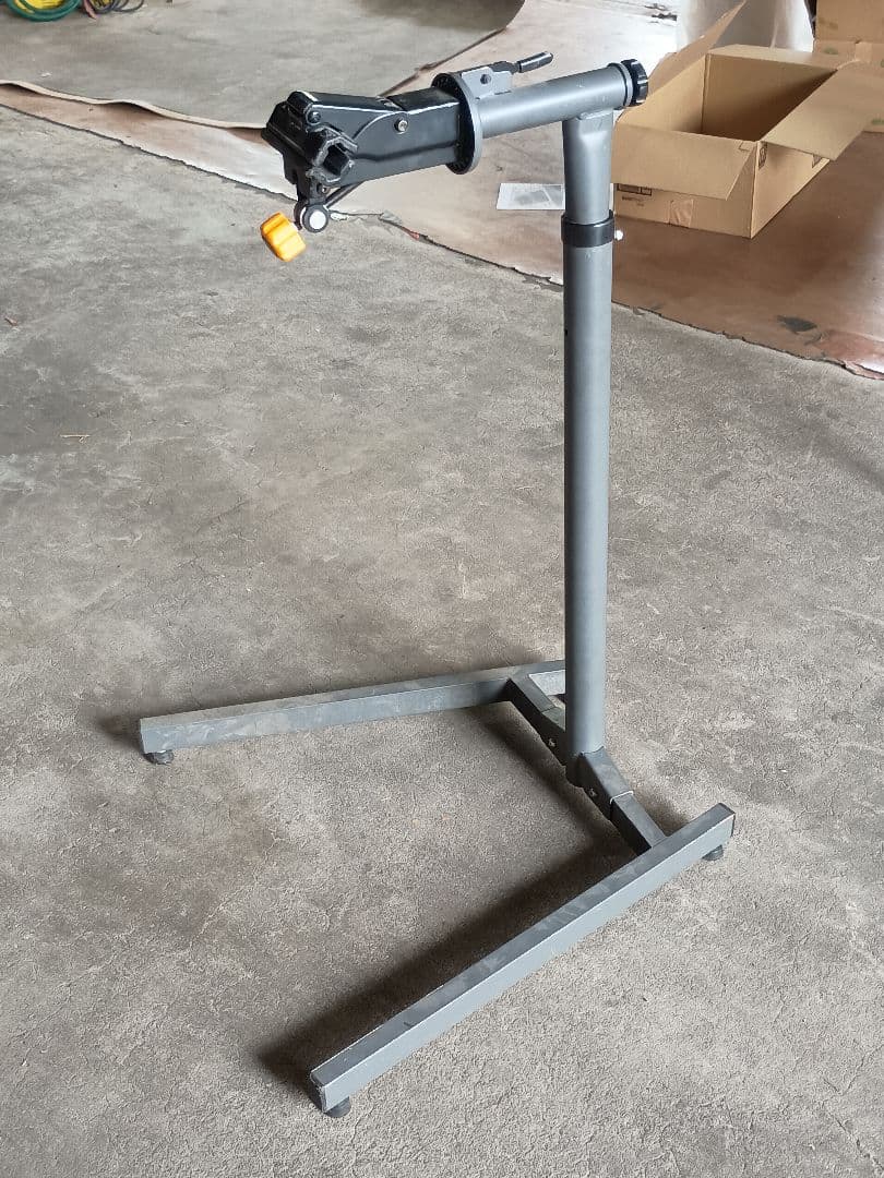 自転車メンテナンススタンド スチール製 マルチクランプ