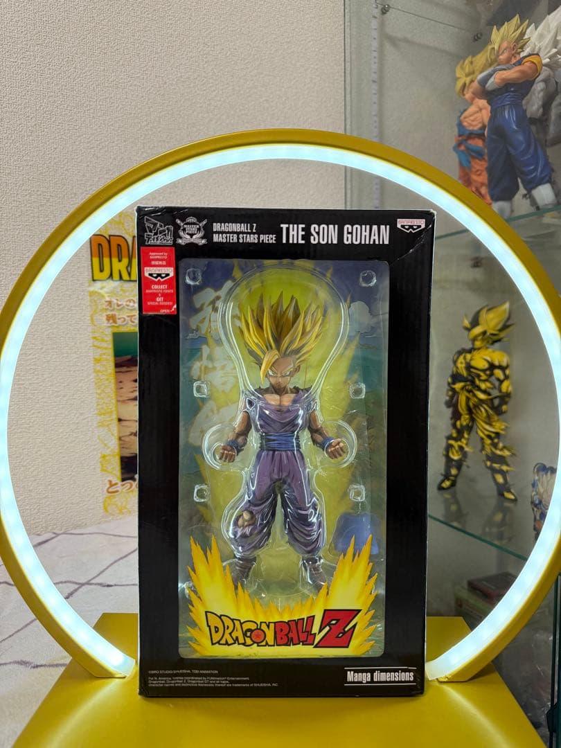 マンガディメンションズ　孫悟空超サイヤ人　二次元彩色とMSP 孫悟飯