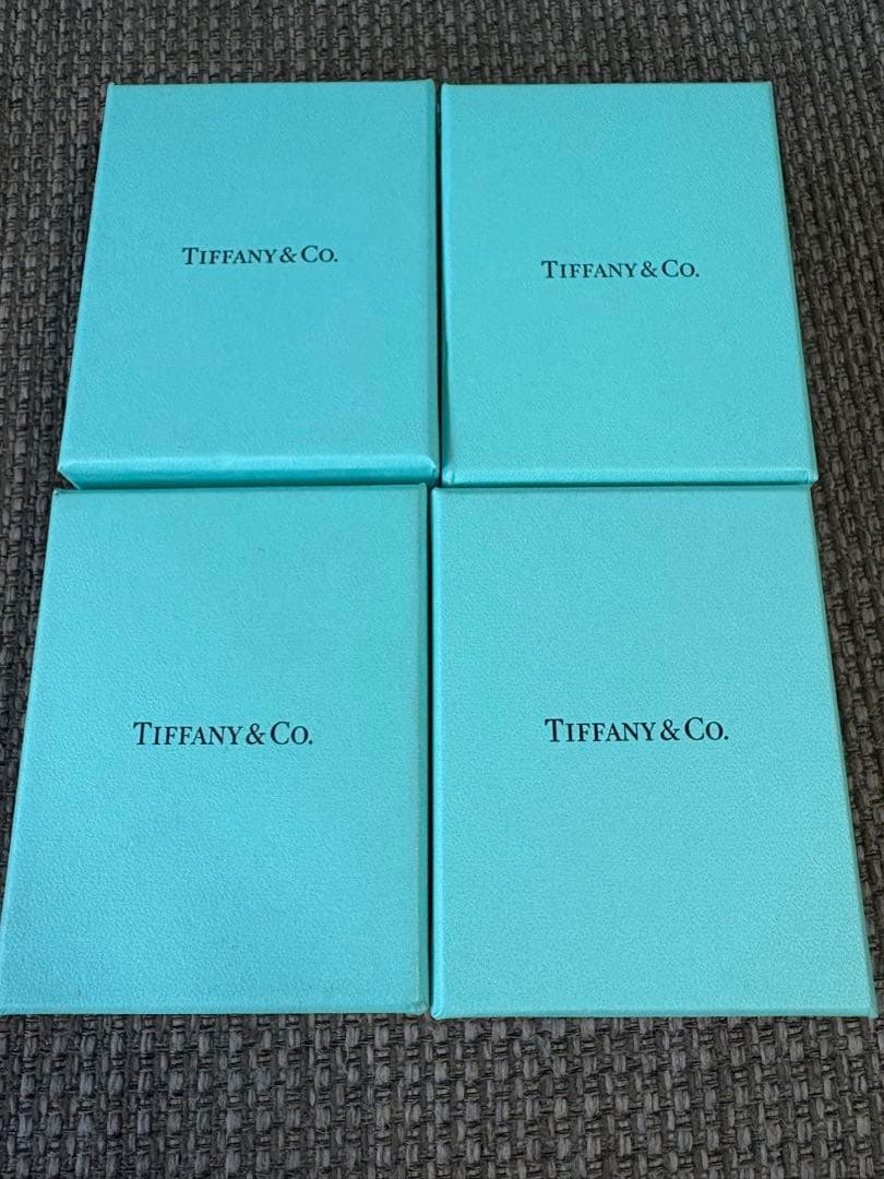 国内旧型　美品ティファニー空箱　巾着12セット