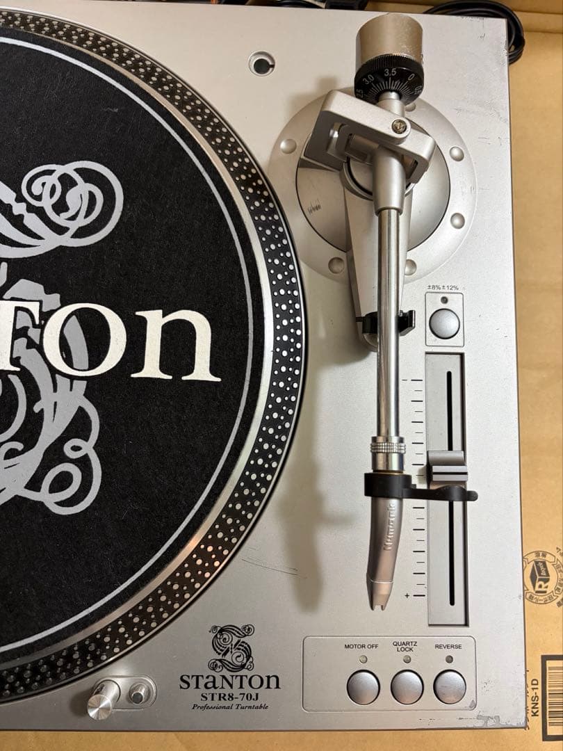 STANTON STR8-70J DJターンテーブル　ジャンク品