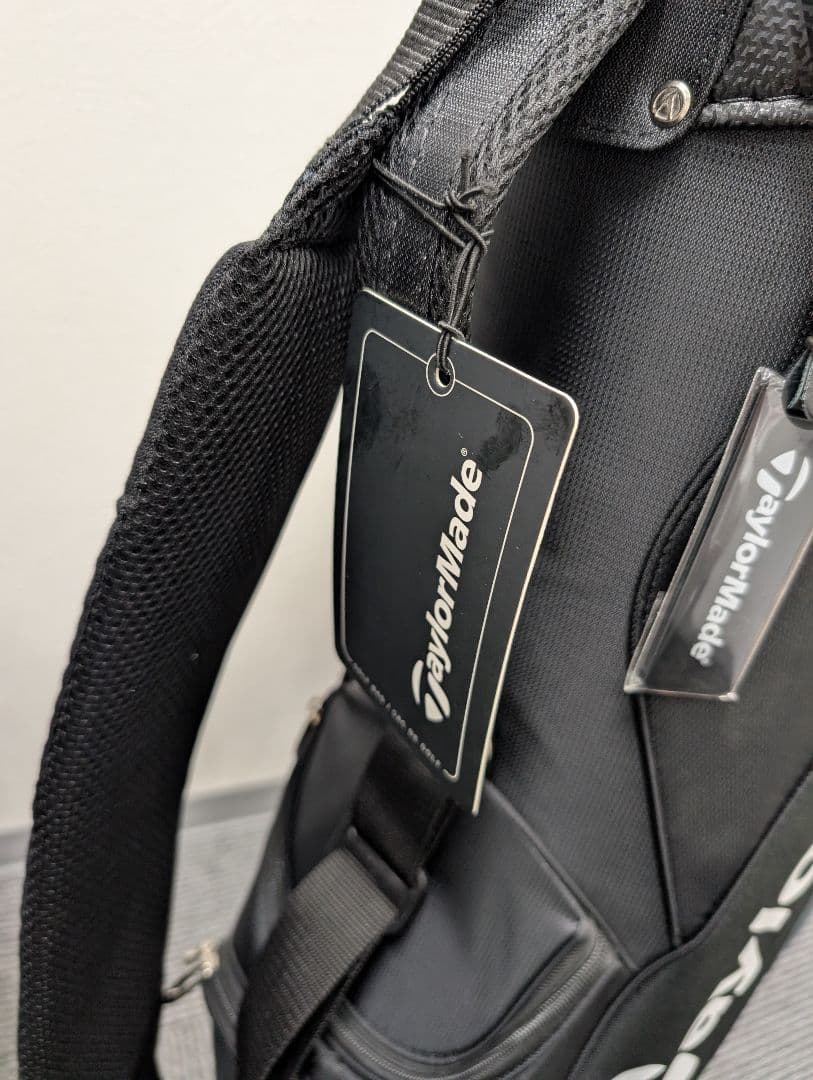 TaylorMade ゴルフキャディバッグ 黒/緑