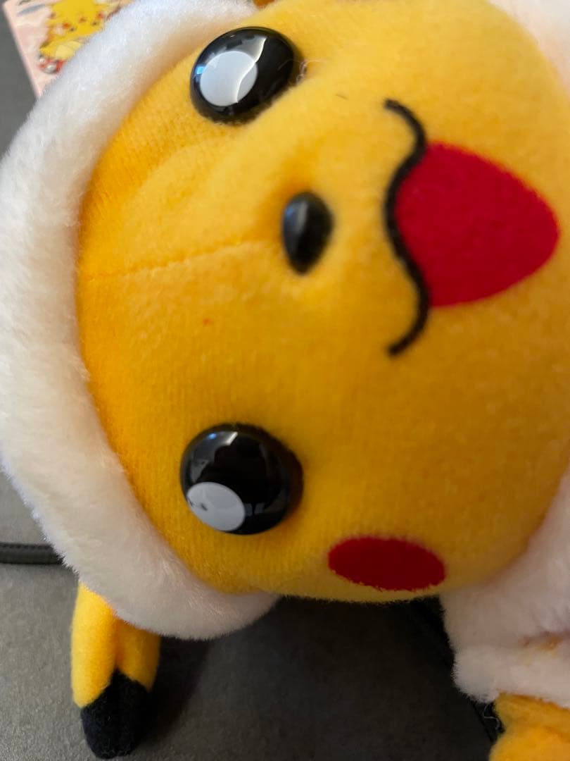 【非売品】ポケモン　ピカチュウ　初期　クリスマスぬいぐるみ