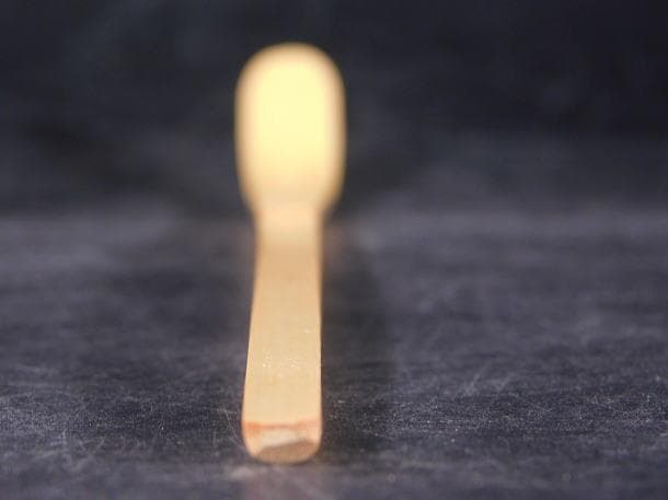 【茶道具　吉田　宗仙　茶杓「銘　喝」小林　太玄老師書付（共箱）】