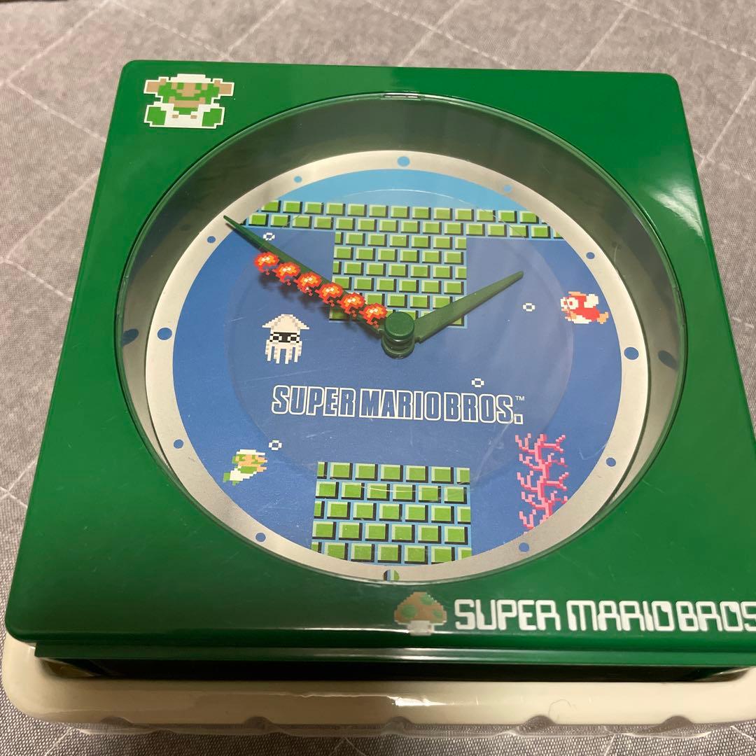 【新品未使用】スーパーマリオ卓上クロック 全3種 コンプリート非売品希少