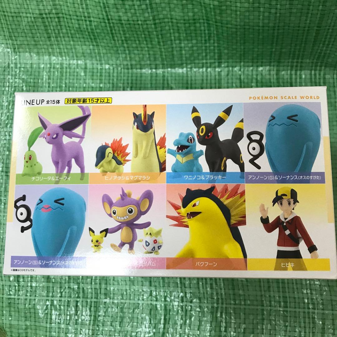 ポケモン　スケールワールド　ジョウト地方セット　全7種＋スペシャル1種