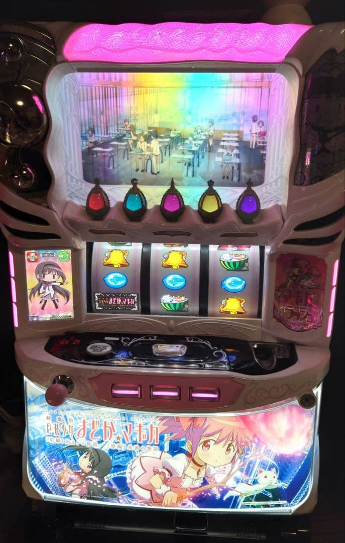 まどマギ4 パチスロ スロット　実機　不要機設置済み 引取値引可